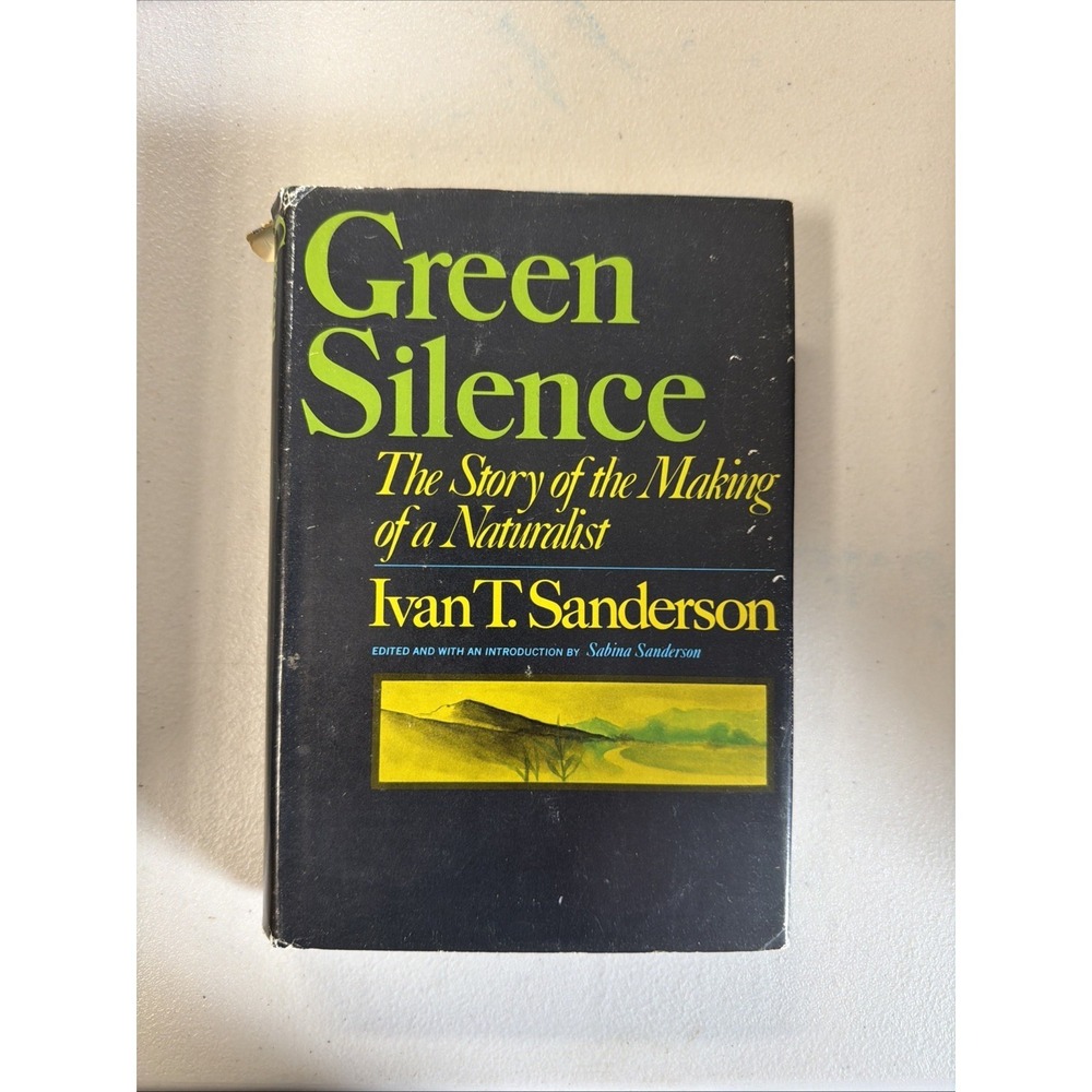 Green Silence Ivan T Sanderson Travels Through Jungles of the Orient 1974 Book